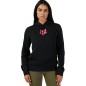 Fox Head Fleece Hood Femme black / pink Fox Head Fleece Hood Femme black / pink