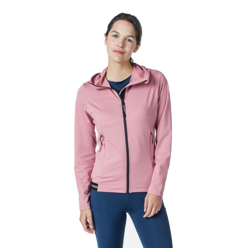 Rossignol Hoodie fleece femme Wallop rose Rossignol Hoodie fleece femme Wallop rose