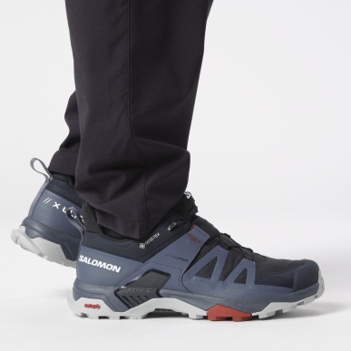 Salomon X Ultra 4 GTX carbon / bering sea / pearl blue