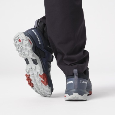 Salomon X Ultra 4 GTX carbon / bering sea / pearl blue
