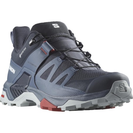 Salomon X Ultra 4 GTX carbon / bering sea / pearl blue