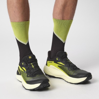 Salomon Genesis black / sulphur spring / transparent yellow