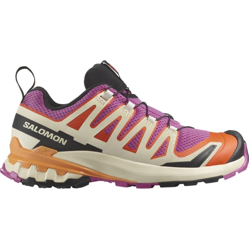 Salomon XA PRO 3D V9 Femme rose violet / dragon fire / papaya Salomon XA PRO 3D V9 Femme rose violet / dragon fire / papaya