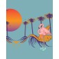Boxer Pull in Fashion 2 Flamingos Boxer Pull in Fashion 2 Flamingos