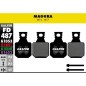 Plaquettes Galfer Magura MT5 1053 Noir (set de 2)