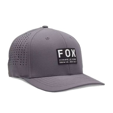Fox Non Stop Tech Flexfit Hat steel gray