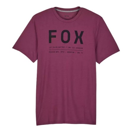 Fox Non Stop  SS Tech Tee sangria