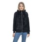 Ragwear Vilma Zip hood  Femme black