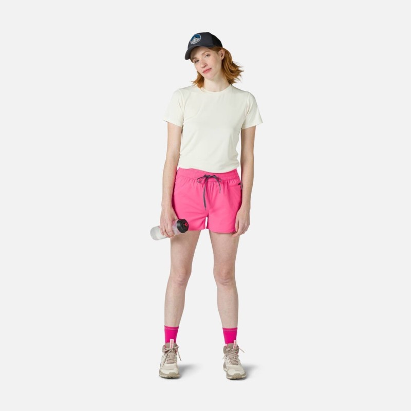 Rossignol Plain Tee Femme whitecap sand
