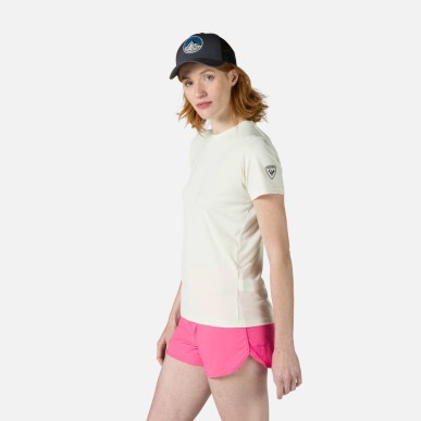 Rossignol Plain Tee Femme whitecap sand