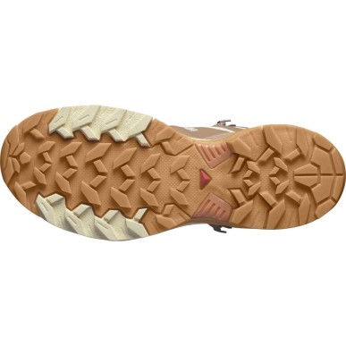 Salomon X Ultra 360 Edge Mid GTX Femme shortbread / raw umber / prairie sunset