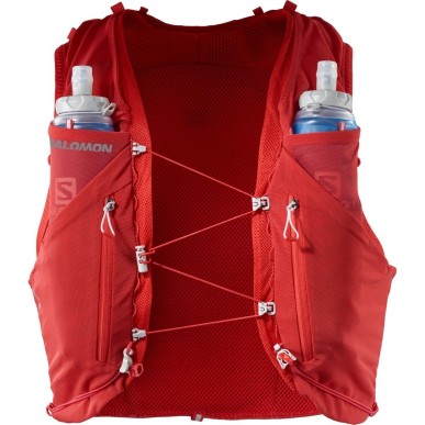 Salomon Advanced Skin 12 with flasks black