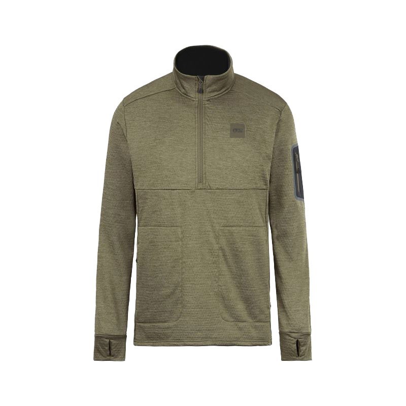 Picture Bake Grid 1/4 Fleece dark army green