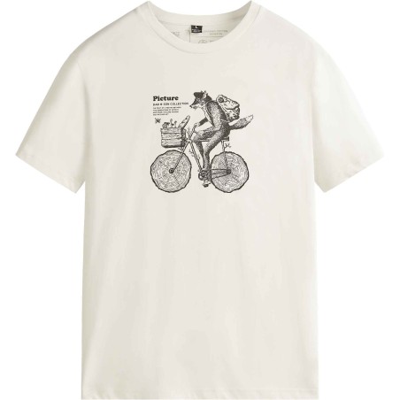 Picture D&S bicyfox tee natural white