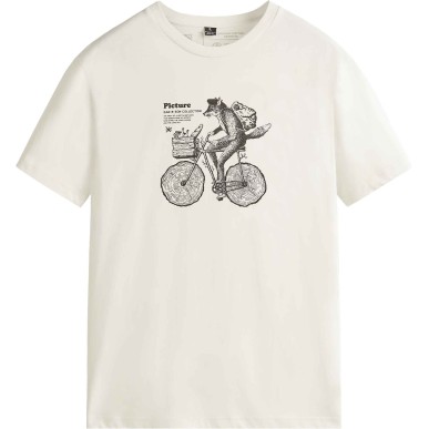 Picture D&S bicyfox tee natural white