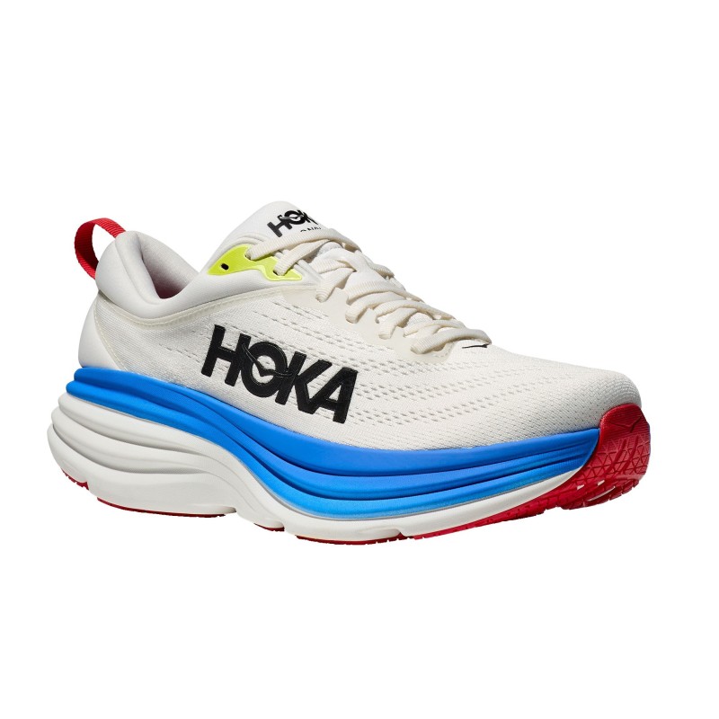 Hoka Bondi 8 blanc de blanc / virtual blue