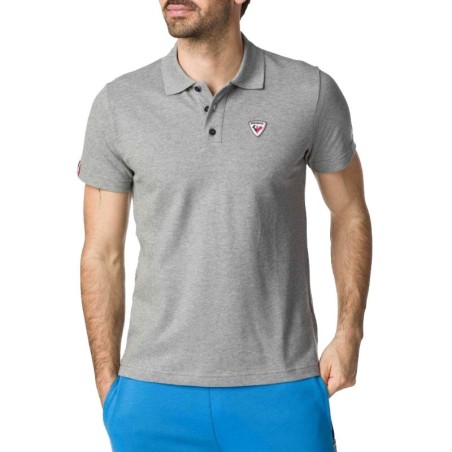 Rossignol Rooster Classic Polo heather grey