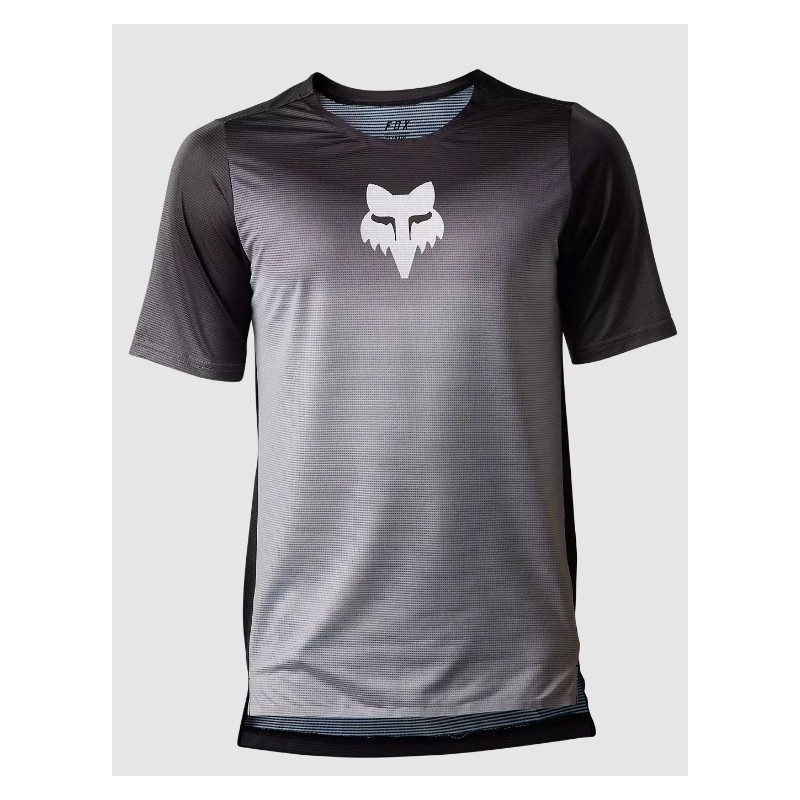 Maillot FOX Flexair Novah Grey Maillot FOX Flexair Novah Grey