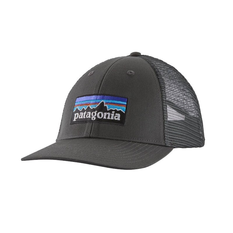 Patagonia P-6 Logo Lopro Trucker Hat forge grey