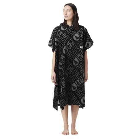 Picture Landsom Poncho black logo