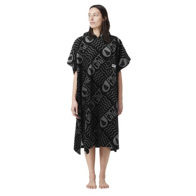 Picture Landsom Poncho black logo