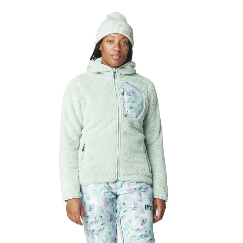 Picture Izimo FZ Fleece Femme silt green Picture Izimo FZ Fleece Femme silt green