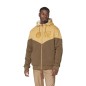 Picture basement plush zip hoodie oak buff bison