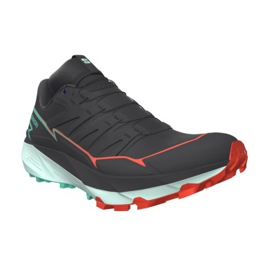 Salomon Thundercross black / cherry tomato / electric green