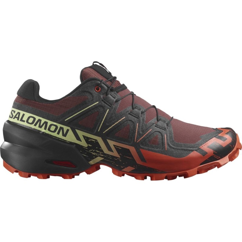 Salomon Speedcross 6 rum raisin / cherry tomato / cognac