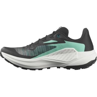 Salomon Genesis black / electric green / cherry tomato
