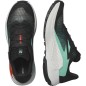 Salomon Genesis black / electric green / cherry tomato