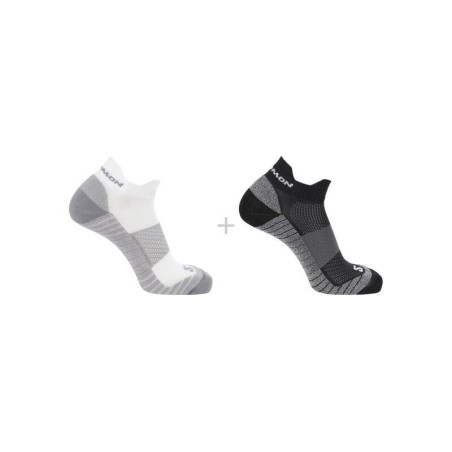 Salomon Socks Aero Ankle pack x2 black / white