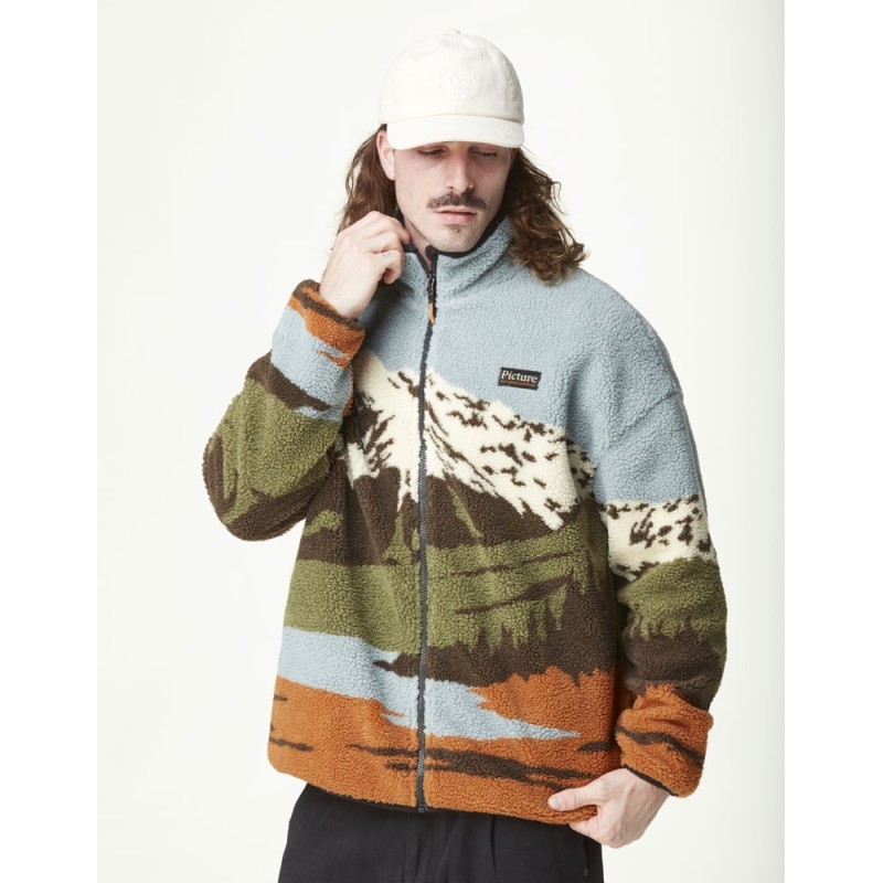 Picture Hafdals Zip Fleece mountain