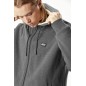 Picture Yinni Plush Zip Hoodie dark grey melange