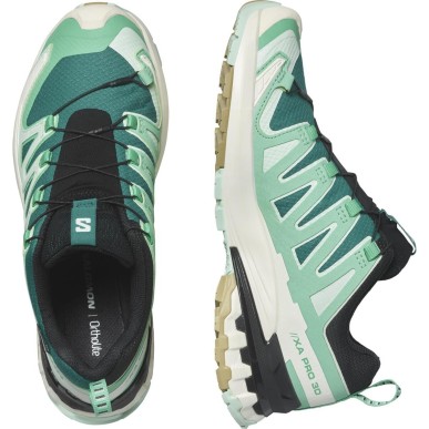 Salomon XA PRO 3D V9 GTX Femme deep lake / electric green / vanilla ice