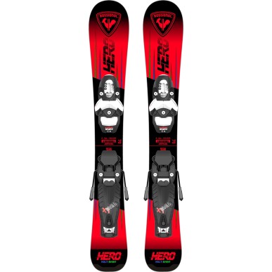 Rossignol HERO KID PRE-DRILLED + Team 4 GW Black