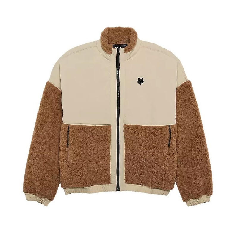 Fox Survivalist Sherpa Full Zip Femme walnut brown