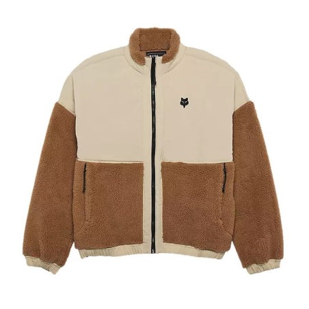 Fox Survivalist Sherpa Full Zip Femme walnut brown