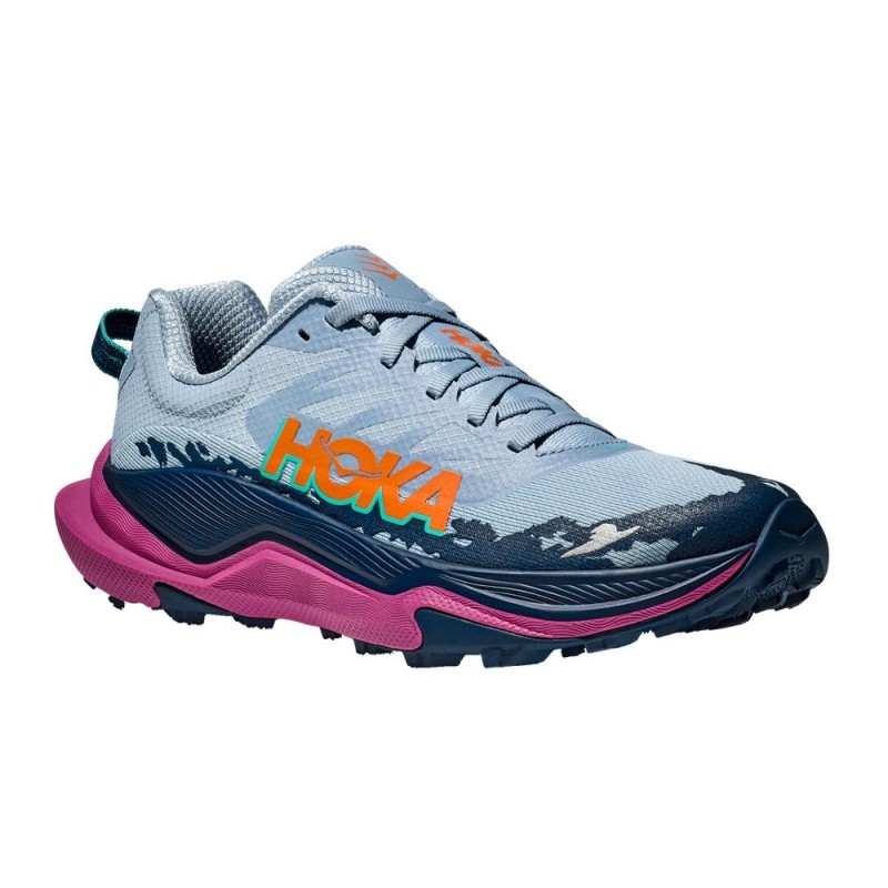 Hoka Torrent 4 Femme drizzle / fuchsia