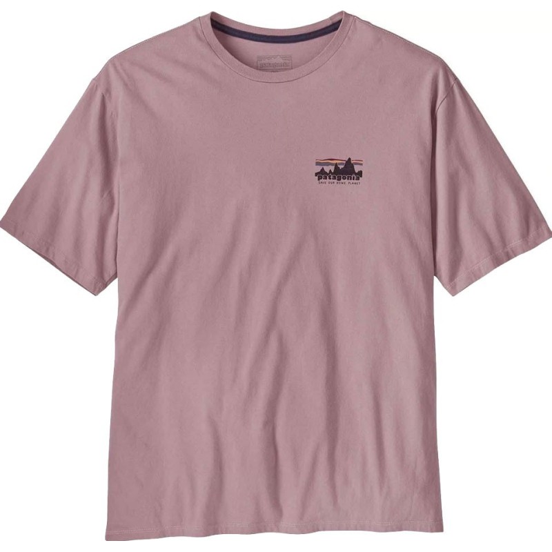 Patagonia 73 Skyline Organic Tee stormy mauve Patagonia 73 Skyline Organic Tee stormy mauve