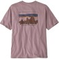 Patagonia 73 Skyline Organic Tee stormy mauve Patagonia 73 Skyline Organic Tee stormy mauve