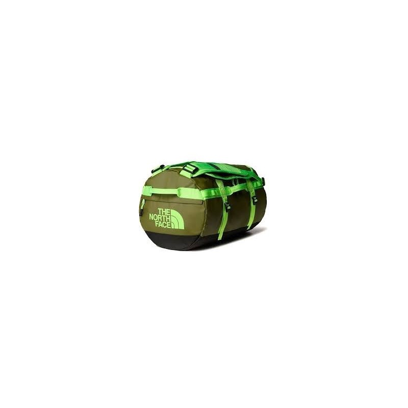 The North Face Base Camp Duffel S forest olive / safety green