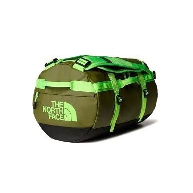The North Face Base Camp Duffel S forest olive / safety green