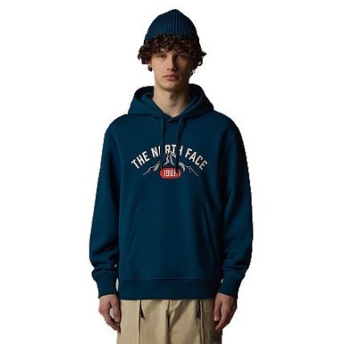 The North Face Hoodie Varsity Graphic midnight