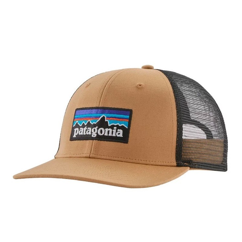 Patagonia P-6 Logo Trucker Hat grayling brown