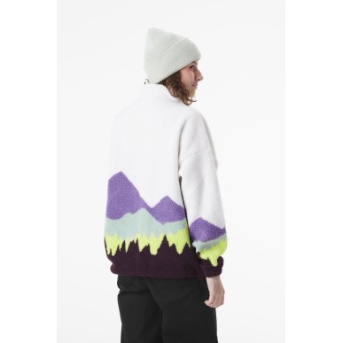 Picture Nyss Zip Fleece Femme purple mountains
