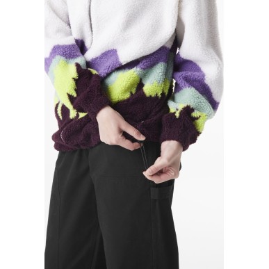 Picture Nyss Zip Fleece Femme purple mountains