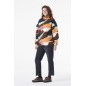 Picture Gypsi Zip Fleece Femme strates print