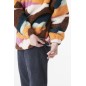 Picture Gypsi Zip Fleece Femme strates print