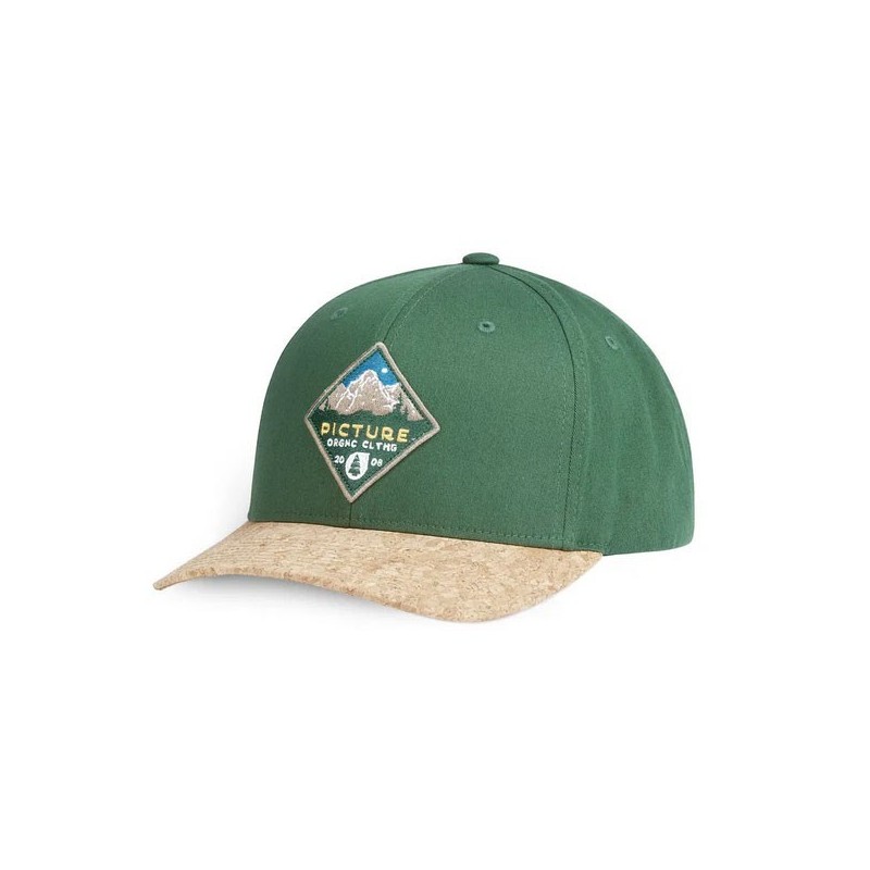Picture Pakowa Baseball Cap dark green